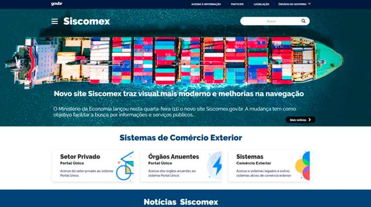 #VocêViu? SISCOMEX de cara nova!