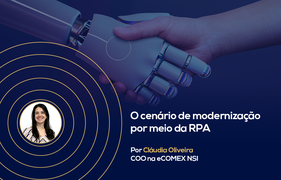 O cenário de modernização por meio da RPA